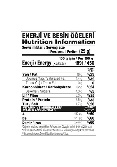 Yayla Kids Peynir Çeşnili Sebzeli Baklagil Cipsi 30 G X20