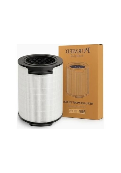 Hava Temizleyici Yedek Filtre, Hepa Ve Aktif Karbon Katmanlı 150 Mm
