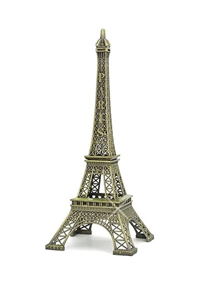 Minyatür Metal Eyfel Kulesi Dekoratif Biblo 25 Cm Standart