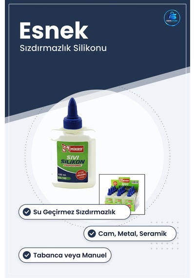 Sıvı Silikon Yapıştırıcı Esnek Sızdırmazlık Su Ve Hava Geçirmez E