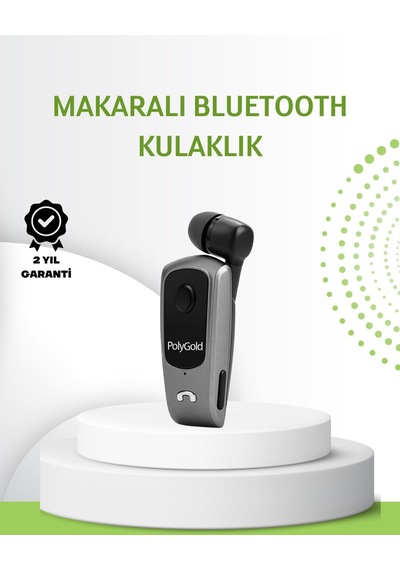 10 Saat Konuşma Süreli Klipsli Bluetooth Kulaklık Mh-hs3197-8179