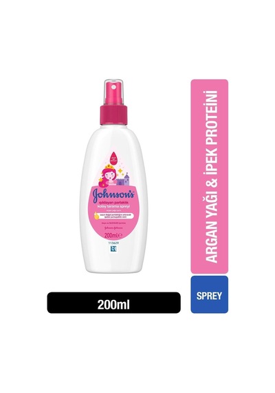 Johnsons Baby Işıldayan Parlaklık Kolay Tarama Spreyi 200 Ml