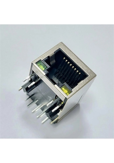 Rj45 Hr911103a Hanrun Trafolu Ledli Ethernet Bağlantı Soketi