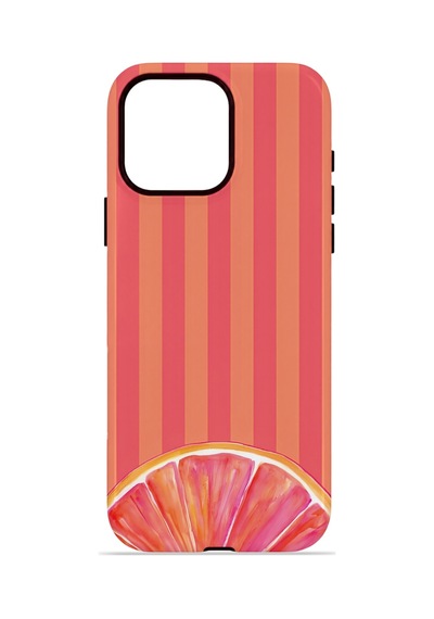 Apple iPhone Uyumlu 15 Pro Max Vorian Çift Katmanlı Magsafe Kılıf Grapefruit Sunset