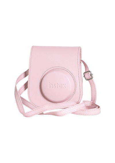 Fujifilm Instax Mini 12 Fotoğraf Makinesi + 10'lu Film + Çerçeve + Deri Kılıf Seti Pembe