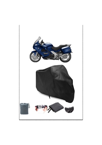 Siyah Bmw K 1200 Gt Su Geçirmez Dayanıklı Motosiklet Örtüsü