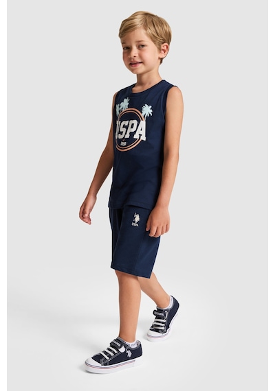 U.S. Polo Assn. U.s. Polo Assn. Erkek Çocuk Lacivert Pijama Takım 50328673-vr033