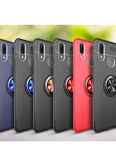 Galaxy A10S Kamera Korumali Yüzüklü Standli Manyetikli Kilif 399659575