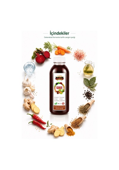 Pancar Kanji 500ml. Pet Şişede