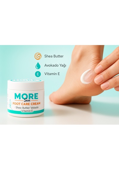 Moresun Ayak Ve Topuk Çatlak Kremi, Ayak Bakımı, Ayak Kokusu Ve Topuk 100ml