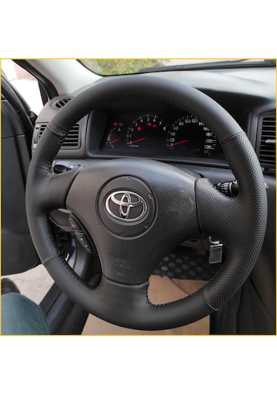 Toyota Uyumlu Corolla 2002-2004 Araca Özel Direksiyon Kılıfı