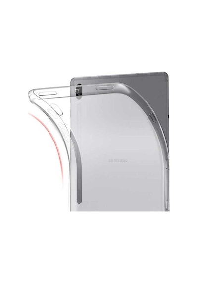Galaxy Tab S7 T870 Kılıf Zore Tablet Süper Silikon Kapak Arka Kapak