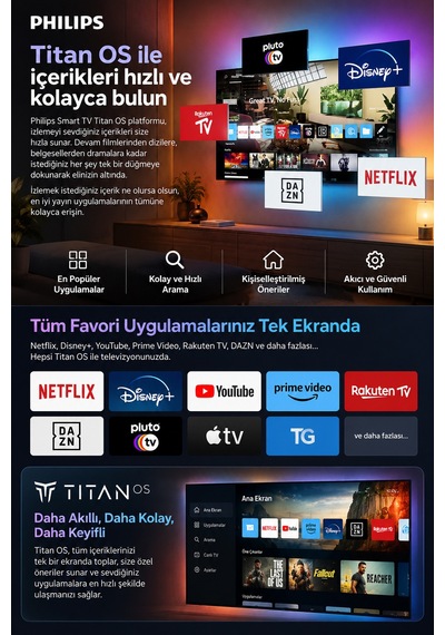 Philips Ambilight TV 55OLED761/12 55" 4K UHD OLED Smart TV Dolby Vision