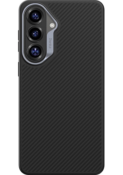 Galaxy Uyumlu S26 Plus Kılıf Karbon Fiber M-safe Uyumlu Benks Hybrid Armorpro 600d Kevlar Kapak Siyah Siyah
