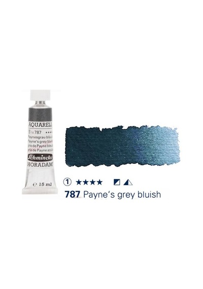 Schmincke Horadam Aquarell Tube 15ml S1 Paynes Grey Bluish 787