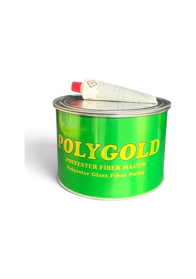 Polygold Polyester Fiber Macun Gri 3/1 3 KG