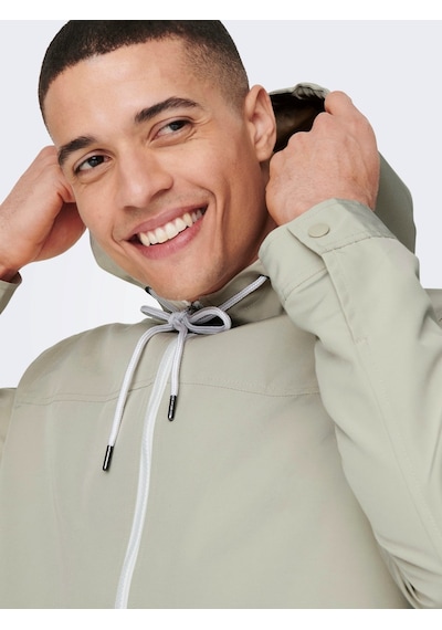 Only & Sons Erkek Günlük Ceket Mont Hood Jacket - 22024156 001