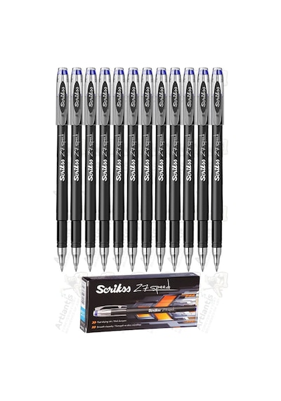 Mavi Pilot Kalem Speed 27 12 Adet Scrikss Pilot Kalem 0.7 Mm Roller Uçlu Pilot Kalem İnce Uçlu Likit Mürekkepli Pilot Mavi