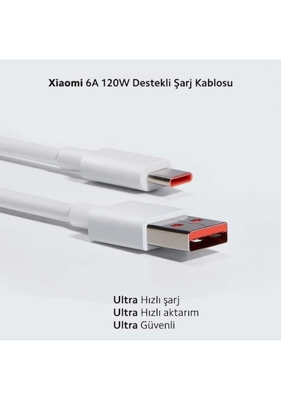 Xiaomi 6a Type-c 120w Kablo