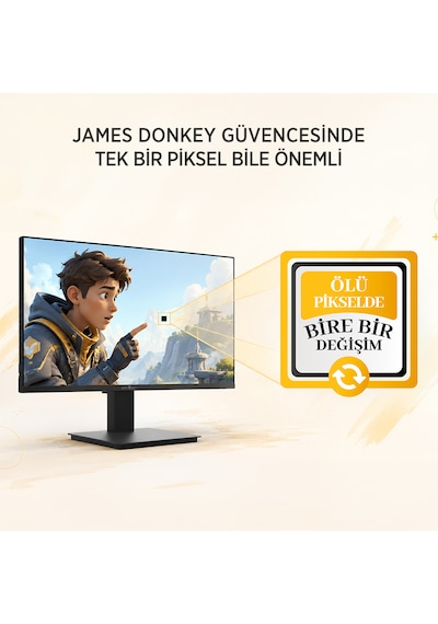 James Donkey Ravel Q70 27'' 210hz 1ms Gtg Fast Ips Qhd 2k Pivot Gaming Monitör Ölü Pikselde Anında Değişim