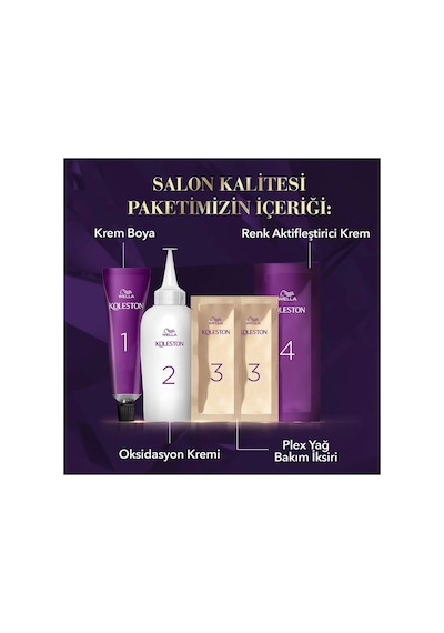 Koleston Kit Saç Boyası - 12/81 Küllü İnci
