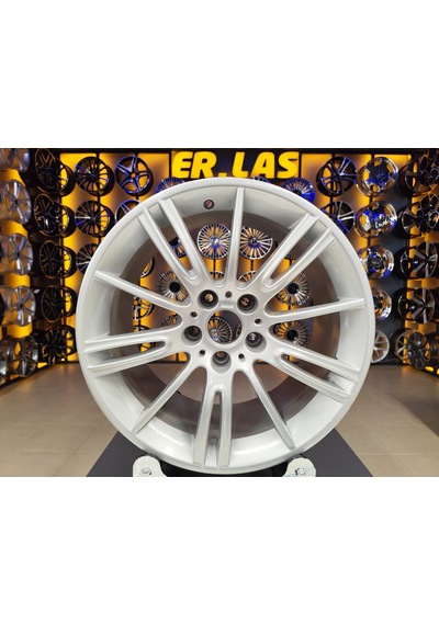 4 Adet Rc-410 9 18 5 120 Et51 Sılver Jant Revize Edilmiş Takım