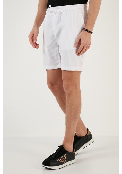 Buratti Erkek Short Cf24S657850 Beyaz