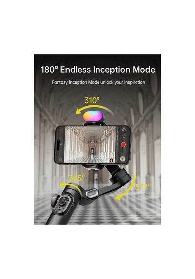 Smart X2 3 Eksen Akıllı Telefon Gimbal Stabilizer İos Uyumlu  & Android