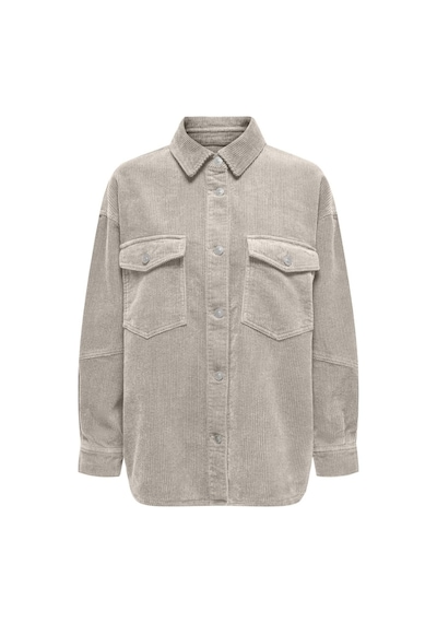 Onltıggy L/s Cord Shacket Pnt Kadın Bej Ceket - 15331547 Bej