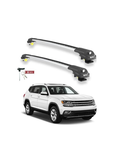 Turtle Volkswagen Atlas 2018-2025 Ara Atkı Air1 Gri