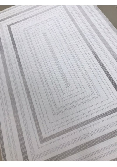 Merinos Halı Vista 76591 095 Serisi Triko Akrilik Salon Oturma Yatak Odası Halısı Gri