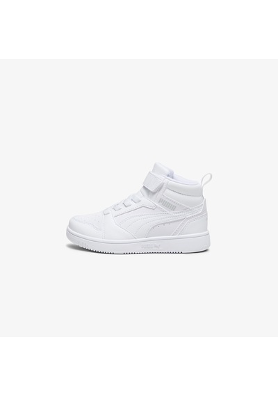Puma Rebound V6 Mid Çocuk Beyaz Spor Ayakkabı 393832 Beyaz