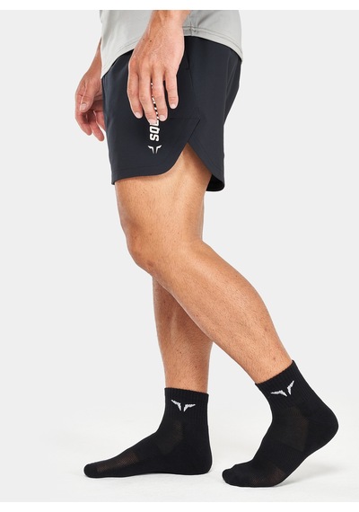 Squatwolf Siyah Unisex Çorap Us050030001 Ankle Socks 3 Pack