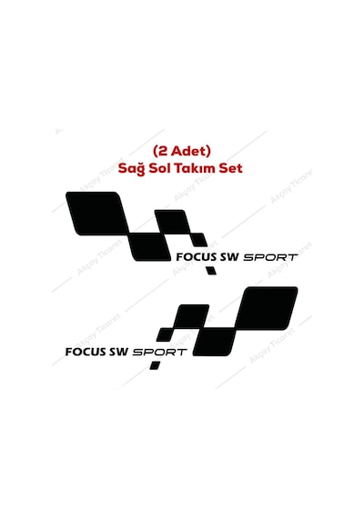 Focus Sw Sticker Ford Focus Sw Kapı Altı Sticker Focus Sticker