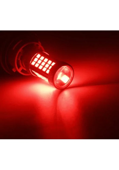 12V Eco 93 Tek Duy Led Pr21W Tip 66 Ledli Ba15S Kırmızı 2 Adet
