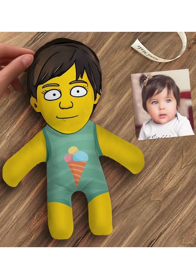 BK Gift Kişiye Özel Simpsons Figürlü Bebek Yastık - Model 4