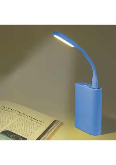 Beyaz Katlanabilir Usb Led Taşınabilir Okuma Işık Masa Lambası Bilgisayar Dizüstü Gece Aydınlatma