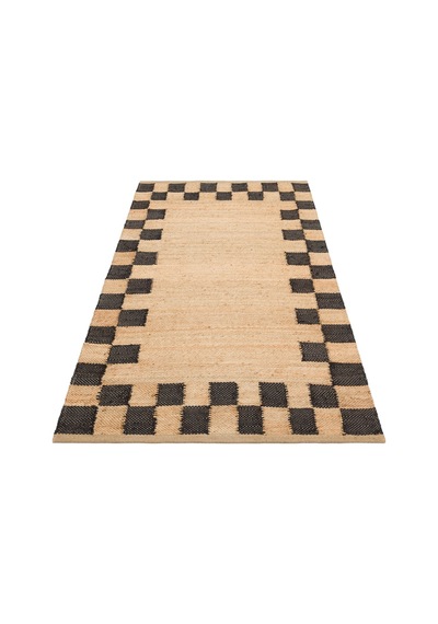 Natura Nt13 Dama Desenli Jüt El Dokuma Bej Modern Halı