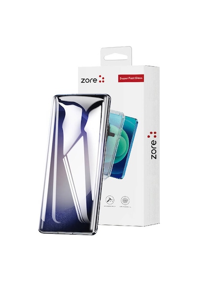 Galaxy Uyumlu S22 Ultra Zore 5in1 Easy Body Ekran Koruyucu-siyah