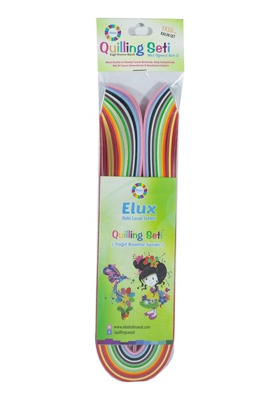 Quilling/quiling Set Kalın 1x50 Cm 150 Kağıt Şerit 8680422509877 Genel