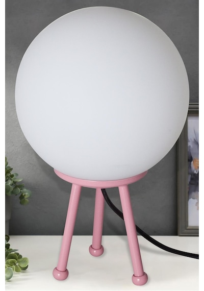 Ürgüp Tripod Abajur Pembe Pembe