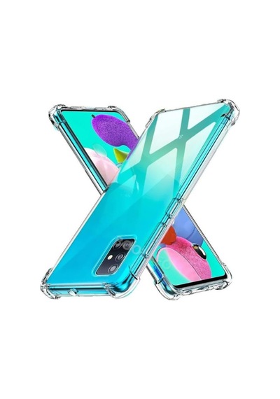 Samsung Uyumlu Galaxy A51 Köseleri Airbagli Anti Sok Seffaf Kilif 401774300
