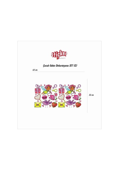 Çocuk Odası Sticker Seti E