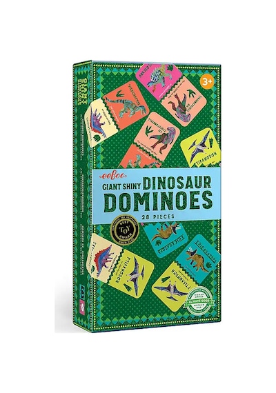 Eeboo Shiny Domino Oyunu - Dinosaurs