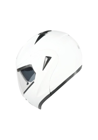 Çene Açılır Vizörlü Kask Vrt Beyaz Xl Ce Belgeli- Oem