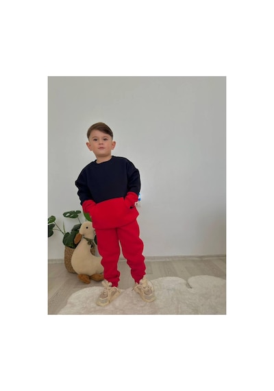 Jeliboomkidswear Erkek 2li Takım Kırmızı