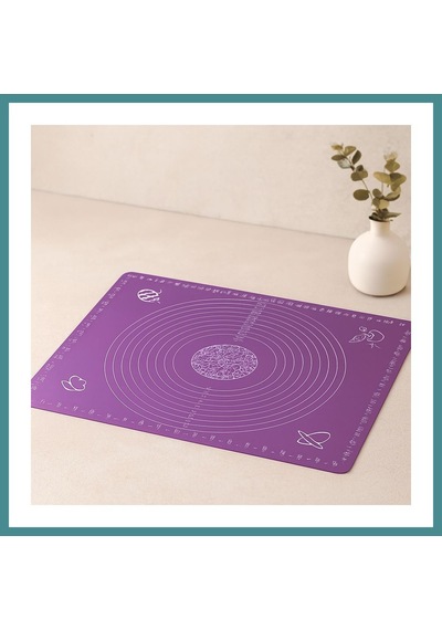 Trendexa Silikon Hamur Matı 40x50 Cm Dikdörtgen, Ölçekli Mac