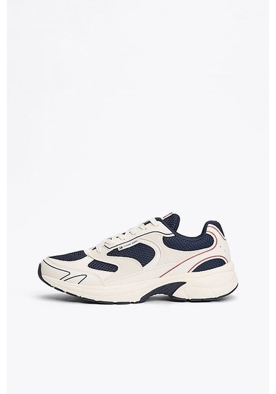 Tommy Hilfiger Erkek Th Coney Renk Bloklu Sneakers - Lacivert Rwb