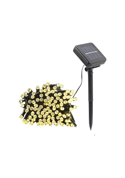Solar Güneş Enerjili Dış Bahçe 8 Modlu 20Metre 200 Led Aydınlatma Solar Güneş Enerjili Dış Bahçe 8 Modlu 20Metre 200 Led Aydınlatma