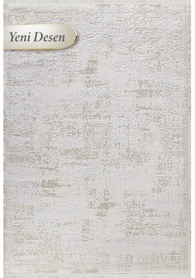 Kreasyon Halı Serenat Se017 Krem Makine Halısı